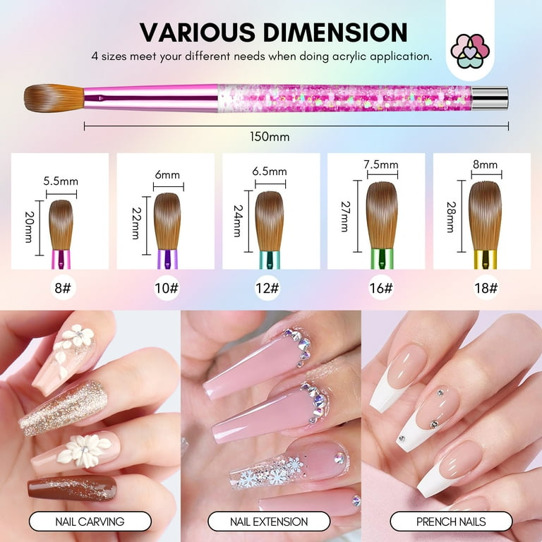 Nail de Dance Sculpture Brush ピンク Nail de Dance Sculpture Brush ピンク Nail de Dance Sculpture Brush