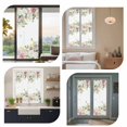 thumbnail image 7 of Pink White Flowers Window Privacy Film, Spring Floral Elegant Pastoral Botanical Static Cling UV Sun Blocking Tint Film Heat Control Windows Films for Bedroom Bathroom, Window Stickers 17.7"x39.3", 7 of 7