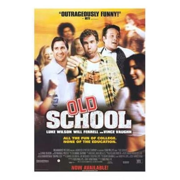 Pop Culture Graphics Old School Movie Poster 11 x 17