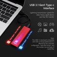 thumbnail image 5 of 16TB Portable External USB Hard Drive, Slim Memory Expansion Device for Storage and Backup, Compatible with PC and Laptop Computer, 5 of 9