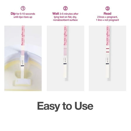 Easy@Home Pregnancy Test Strips for Early Detection, Fertility Test Kit, 20 HCG Tests, Powered by Premom Ovulation Predictor iOS and Android APP, New Version- EZW1-S-20 20 Count (Pack of 1