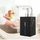 thumbnail image 5 of Elegante dispensador de jabón para baño, dispensador de jabón líquido de plástico acrílico de diseño moderno de 500 ml, diseño de mármol nórdico resistente a la decoloración, reutilizable y, 5 of 5