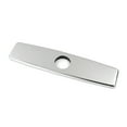 thumbnail image 3 of Luxier  10 in. Kitchen Sink Faucet Hole Cover Deck Plate Escutcheon Brushed Gold, 3 of 5