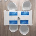 thumbnail image 3 of Ambesonne Winter Place Mats Set of 4, Music Notes Snowflakes, Standard Size, Blue White Lilac, 3 of 4