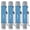 Blue-4 Pack, variant on Blue 2 Pack Camping Water Filter Straw Purifier for Hiking Travel Emergency