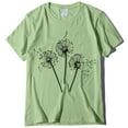 thumbnail image 3 of Birdeem Mode Femmes Été Manches Mi-Longues Chandail Uni Blouse Décontractée Hauts, 3 of 4