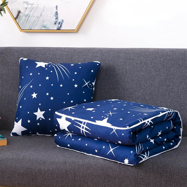 Blanket Cuddle Pillow 2 In 1 Cuddle Pillow Cuddle Pillow Quilt Round Cushion Cover Blanket Travel Blanket For All Seasons