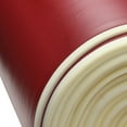 thumbnail image 4 of 1/4" Foam Backed Marine Vinyl Upholstery Fabric Medium Red SAMPLE 3" x 3" Boat Auto, 4 of 6