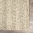thumbnail image 5 of BoutiqueRugs Hanlontown Bohemian, Transitional Runner Rug - Ivory, Charcoal - 2'6" x 10' Runner, 5 of 19