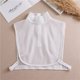 thumbnail image 2 of Blusa desmontable con cuello de encaje, gasa, diseño elegante, para mujer, 2 of 2