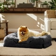 thumbnail image 5 of PayUSD Warming Fluffy Orthopedic Dog Beds for Large Dogs,Dog Bed with Plush Thick Egg Foam Support and Non-Slip Bottom, Large Waterproof and Machine Washable Pet Bed Cover, 5 of 8