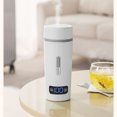 thumbnail image 4 of Hervidor Eléctrico De Viaje De 350 Ml, Taza Calefactora De Acero Inoxidable Con 4 Configuraciones De Temperatura, Diseño A Prueba De Fugas,, 4 of 7