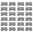 thumbnail image 1 of 24 Pcs Ceramic Blade Ceramic Replacement Cutter ,28 Teeth Ceramic Clipper Blade Replacement Cutter 2-Hole Clipper,Black, 1 of 5