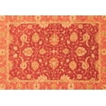 thumbnail image 1 of Ahgly Company Indoor Rectangle Oriental Orange Traditional Area Rugs, 6' x 9', 1 of 4