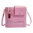 thumbnail image 1 of Bolso Hombro Mujeres Portador Botellas Bolsas Cruzadas Carpas Gran Capacidad () Rosa, 1 of 10