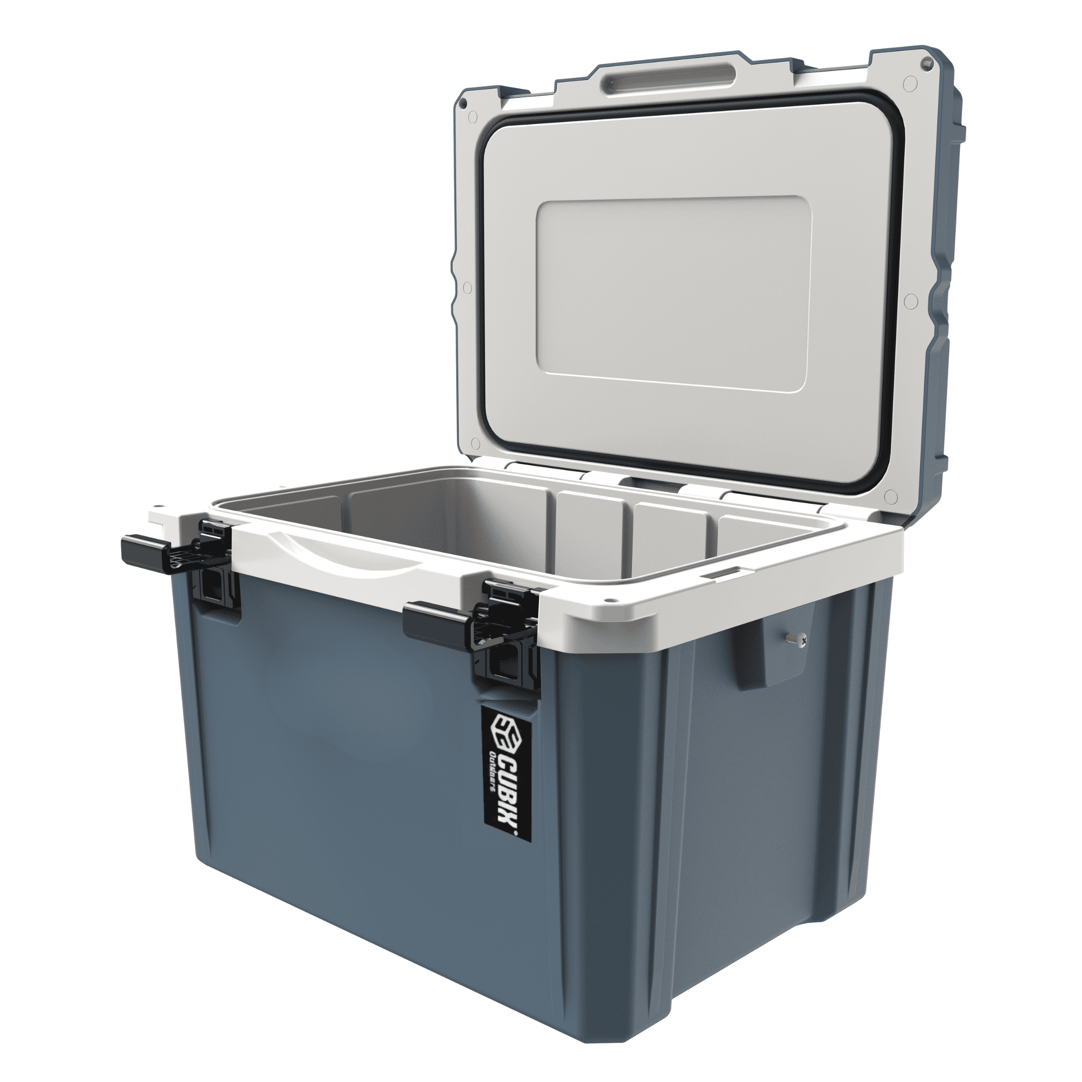 Cubix Outdoors® 20Q Lightweight Portable Insulated Hard Cooler Fits 30 Cans - Slate Blue