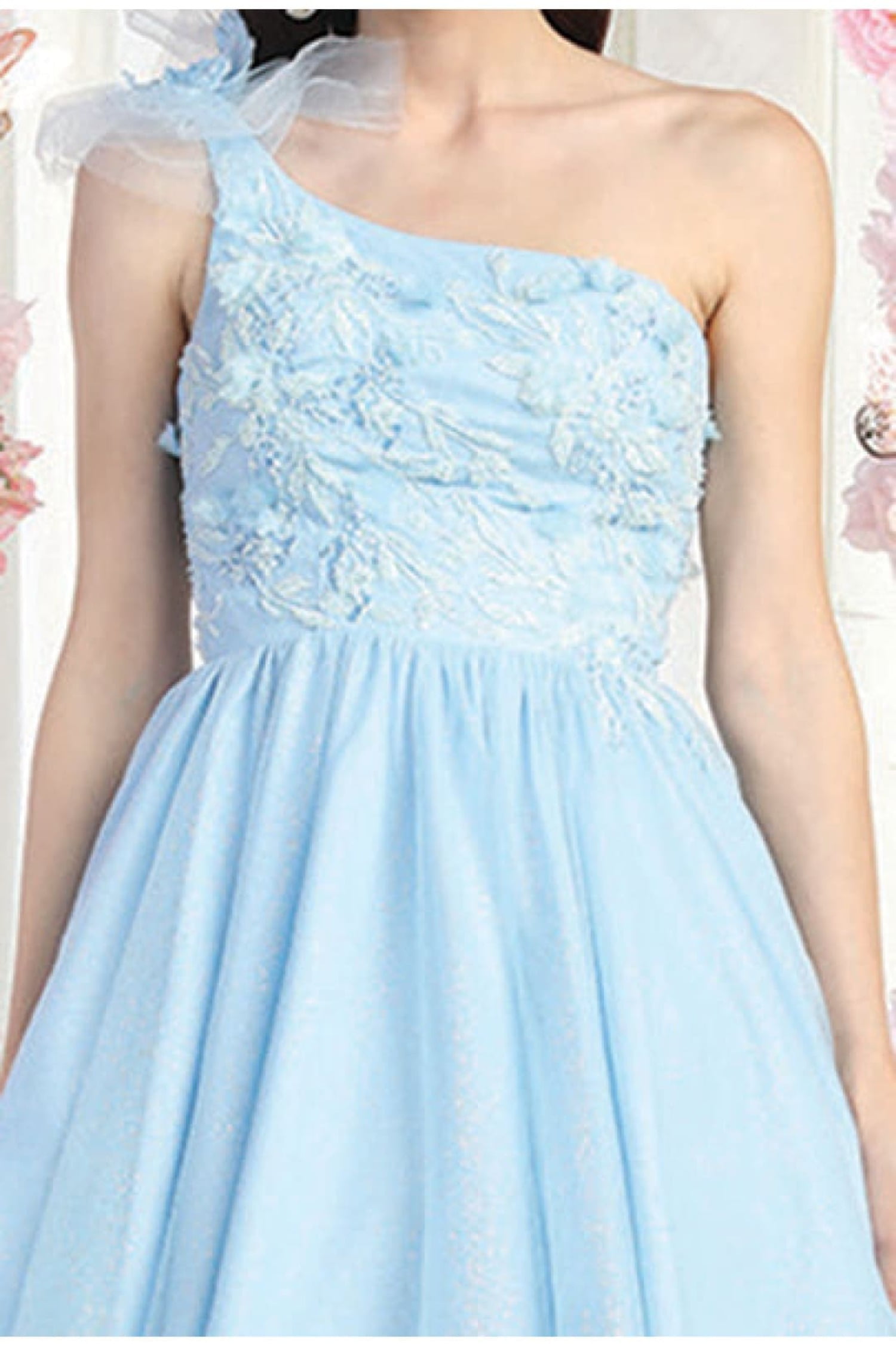 May Queen MQ1952 Juniors Womens 3D Floral Applique Corset May Queen MQ1952 Juniors Womens 3D Floral Applique Corset