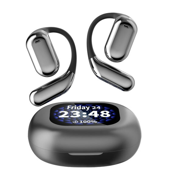 Over The Ear Earbuds XP2 Earbuds True Wireless Open Ear Earphones Listen Screen Control Led Display Suitable For Sports Leisure And Music