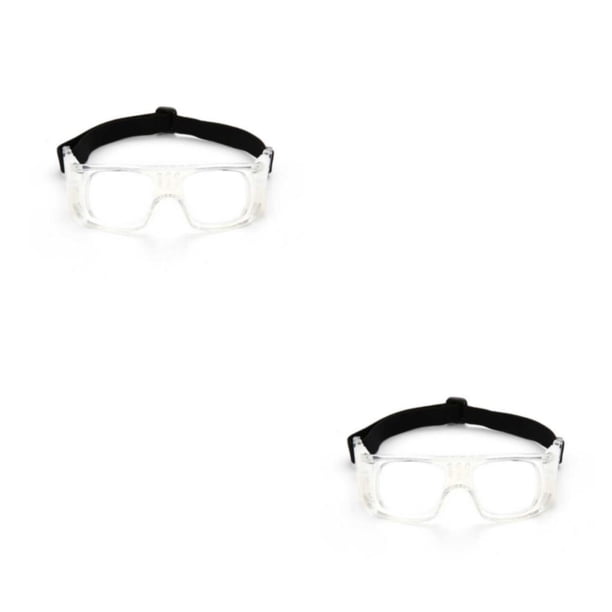 Jumpingount Gafas protectoras reutilizables antivaho portátiles para hombre, gafas de baloncesto, fútbol, Lacrosse, montura de PC, gafas, Type2 NO2