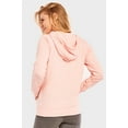thumbnail image 4 of Cottonbell Women's Lightweight Cotton Blend Long Sleeve Zip Up Thin Hoodie Jacket, 4 of 4
