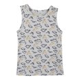 thumbnail image 1 of Camiseta George Talla 8 con Estampado de Dinosaurios Blanco, 1 of 4