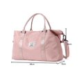 thumbnail image 2 of Bolsa de Viaje ZIRONG Rosa con Separación Húmedo y Seco para Mujer Hombre, 2 of 9