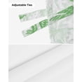 thumbnail image 6 of Tie Up Valance Curtain for Kitchen, Green Tropics Palm Plant Leaves Rod Pocket Short Curtains Adjustable Tie-Up Shade Valances, Abstract Botanical Window Treatment for Bathroom Living Room Bedroom, 6 of 7