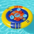 thumbnail image 1 of Tableros inflables de verano con 6 juegos de discos, bandeja inflable para niños, deportes acuáticos JShteea El nuevo, 1 of 9