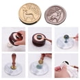thumbnail image 3 of Cuadros Decorativos Cabeza de cobre de forma especial Cabeza de cera de esmalte vintage clásico para regalo (29) Likrtyny embutido en tela, 3 of 4