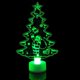 thumbnail image 2 of Muñeco de nieve Árbol de Navidad Papá Noel Luces nocturnas luminosas coloridas Decoraciones Regalos, 2 of 8