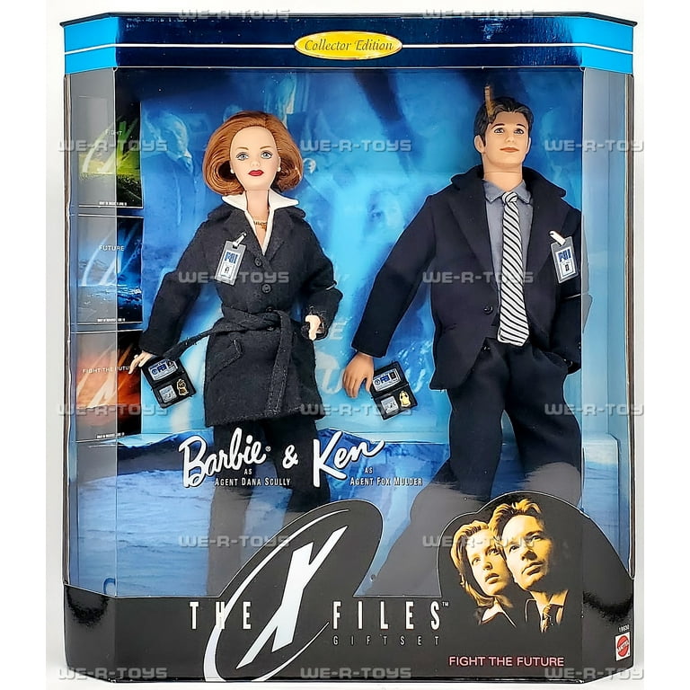 Barbie & Ken The X-Files Giftset Collector Edition Dolls 1998 Mattel 19630