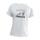 thumbnail image 5 of Tops de manga corta con hombros descubiertos para mujer, novedad, ropa deportiva para niñas, verano cómodo Blanco, 5 of 8