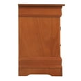 thumbnail image 6 of Glory Furniture Louis Phillipe 2 Drawer Nightstand in Oak, 6 of 7