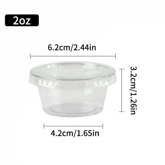 Plastic Sauce Jars With Lids Plastic Clear Food Small Sauce Container Box With Lids Kitchen Organizer Disposable Sauce Pot