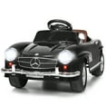 thumbnail image 2 of Gymax Mercedes Benz 300SL AMG Children Toddlers Ride on Car Electric Toy Black, 2 of 9