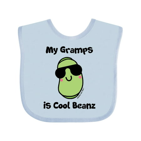 

Inktastic Cool Beans Gramps Gift Baby Boy or Baby Girl Bib