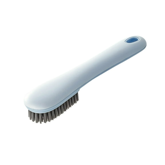 Shoe Brush with Soft Bristles and Long Handle, Gentle Non Damaging Cleaning Tool for All Shoe Types, Versatile for Leather Suede Fabric, Comfortable Grip Household Essential