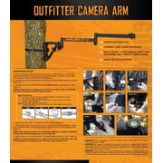 Muddy Outfitter Camera Arm, Black, One Size