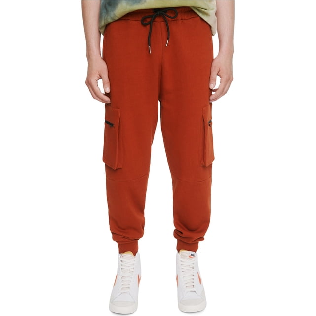 Elevenparis Hombre Fleece Cargo Casual Jogger Pantalones bombay S/27