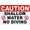 Warning Sign 1, variant on Caution Employees Only Sign 8"x12", Aluminum Tin Warning Signs for Home Outdoor Garden, Durable Security Sign for Workplace