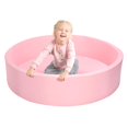 thumbnail image 1 of Piscina de bolas TRENDBOX de espuma suave extragrande, 130 cm x 30 cm, color rosa, 1 of 6