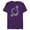 Purple, variant on Marvel Black Panther: Wakanda Forever Mask Tech Circle - Short Sleeve Blended T-Shirt for Adults - Customized-Navy Heather