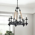 thumbnail image 2 of Hong Kong best New Zhu Yuan Lighting Co. Arno 6-Light Candle-Style Chandelier, 2 of 5