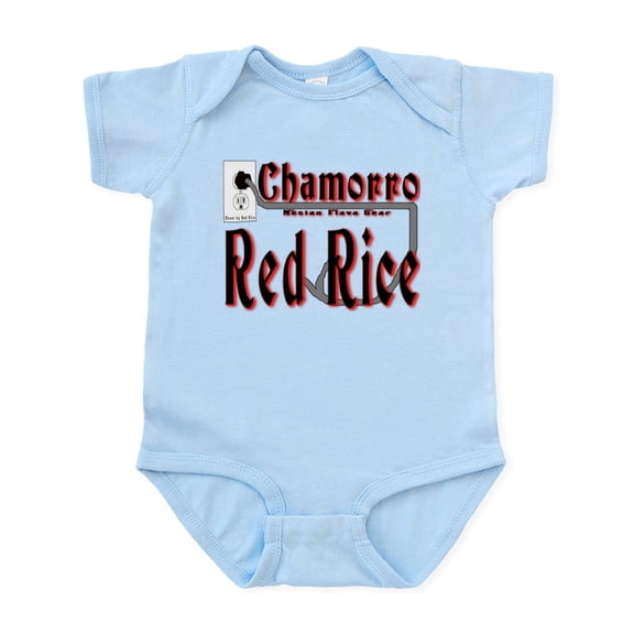 CafePress - Power By Red Rice Infant Bodysuit - Baby Light Bodysuit, Size Newborn - 24 Months