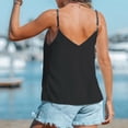 thumbnail image 5 of Womens Tank Top Clearance Women's Plus Size Ladies V Neck Loose Tops Casual Solid Color T-Shirt Sleeveless Blouse Vest, 5 of 5