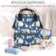 thumbnail image 5 of Easygdp cute winter bear para Bolsa de Bebé de Gran Capacidad con Múltiples Bolsillos, Bolsa de Pañales para Padres, Bolsa de Viaje Organizada y Elegante, 5 of 6