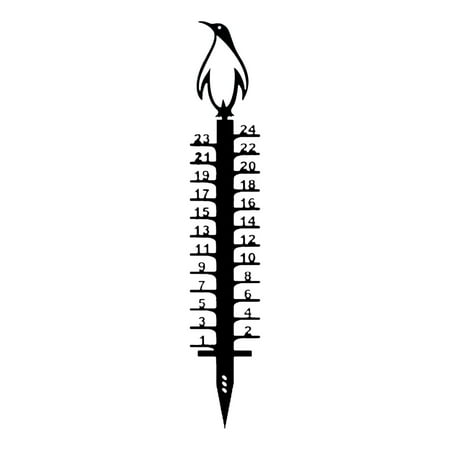 

Cuoff Snow Meter Snowmobile Snow Meter Metal Snow Measuring Ruler Outdoor Garden Decoration