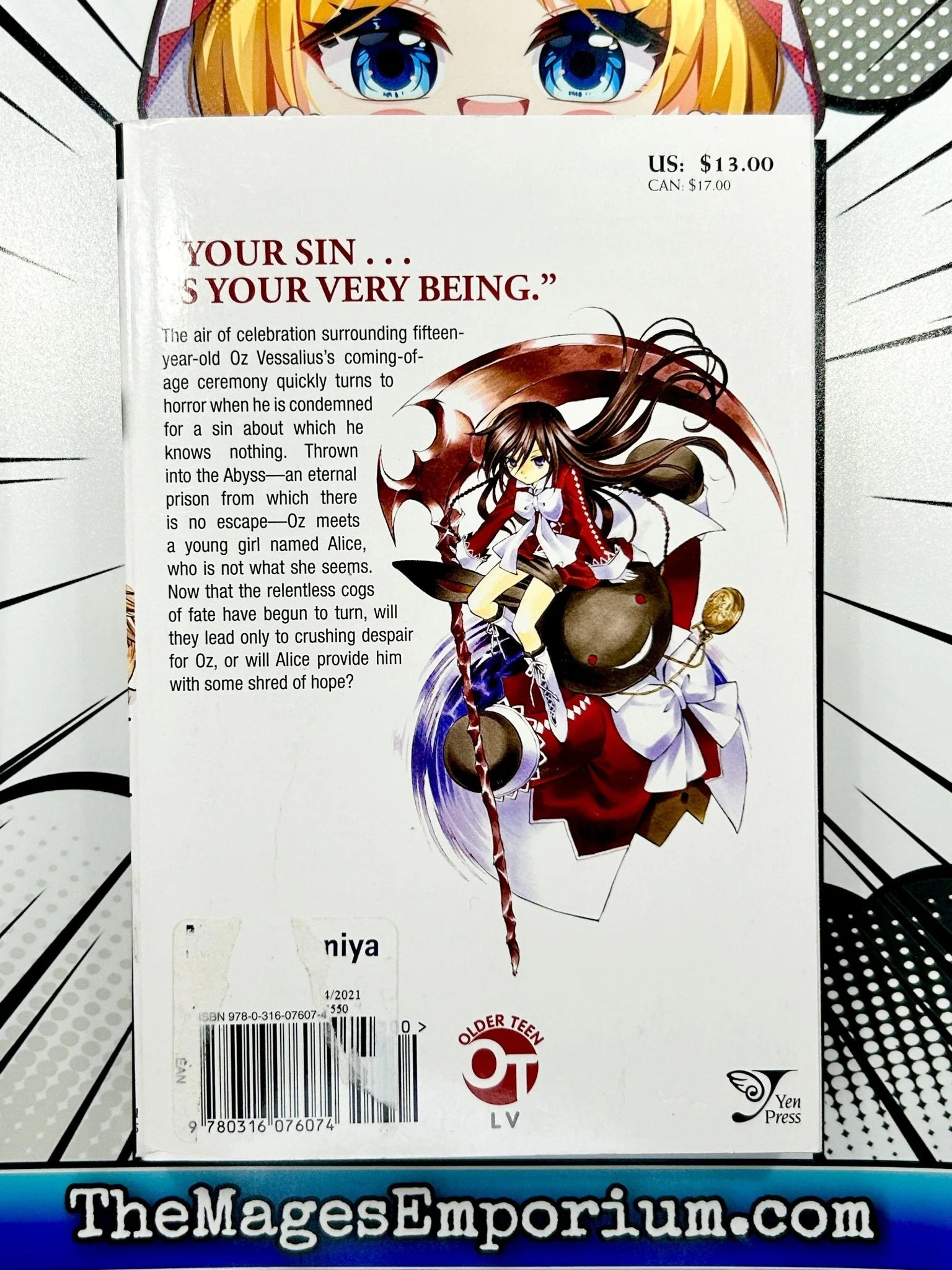 PandoraHearts Pandorahearts, Vol. 1, Book 1, (Paperback) - Walmart.com