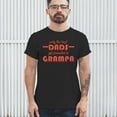 thumbnail image 3 of Tee Hunt Best Dads Get Promoted to Grampa T-Shirt Funny Grandpa Joke Men's Tee, Black, Medium, 3 of 5