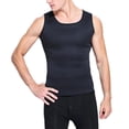 thumbnail image 2 of Inevnen Mens Athletic Compression Under Base Layer Sport Tank Top Fitness Shapewear Shirts Slimming Workout Tops, 2 of 5